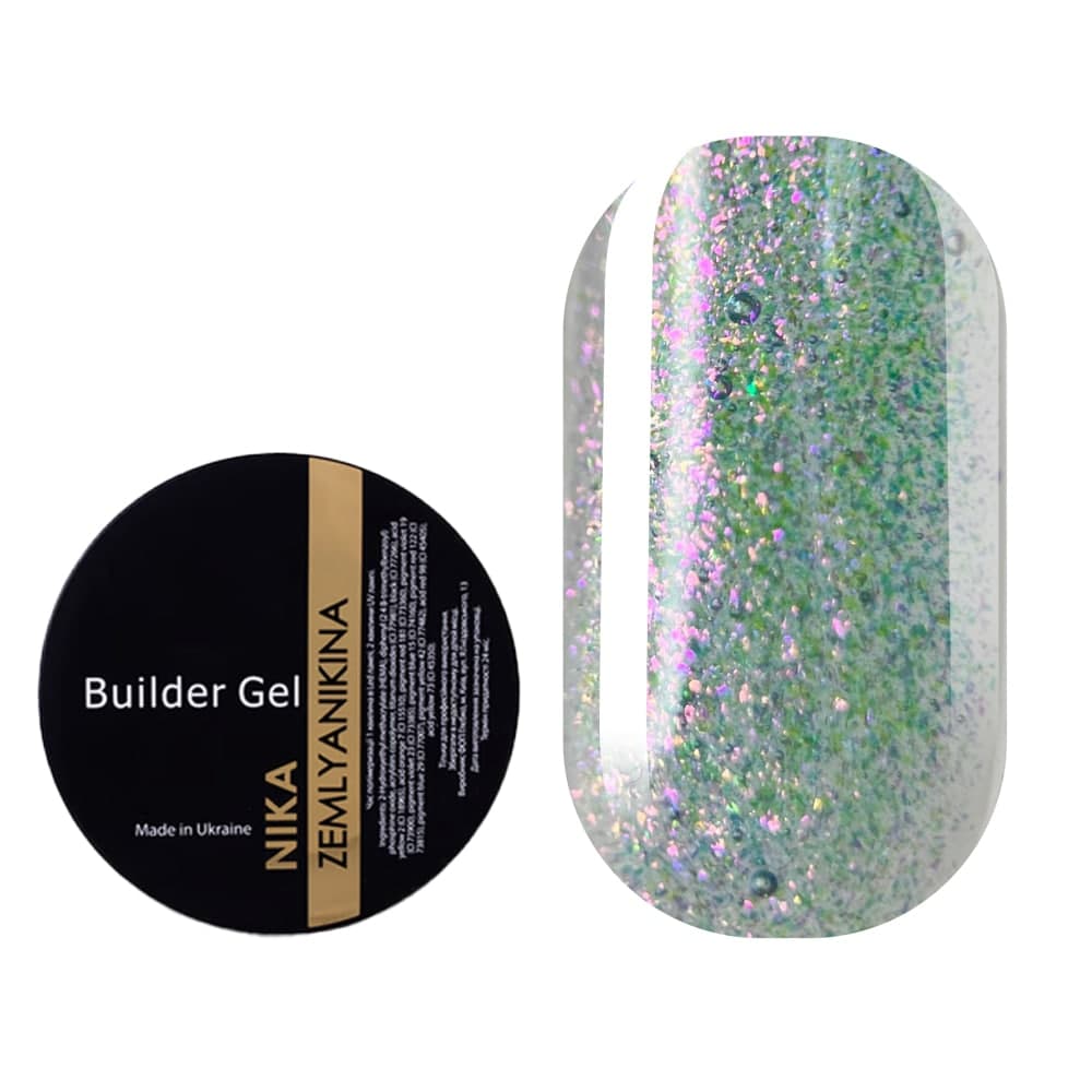 Гель для наращивания Nika Zemlyanikina Builder gel Festival №09, 15 мл