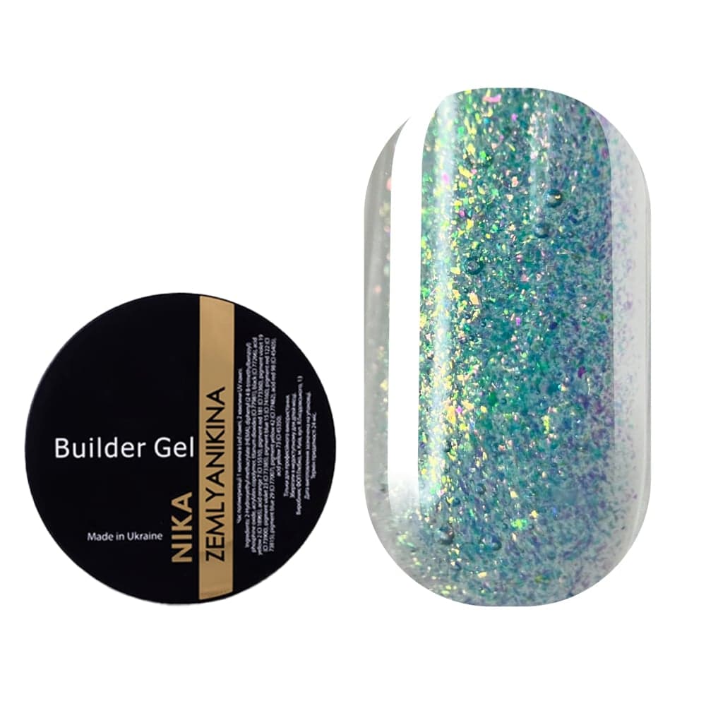 Гель для наращивания Nika Zemlyanikina Builder gel Festival №10, 15 мл