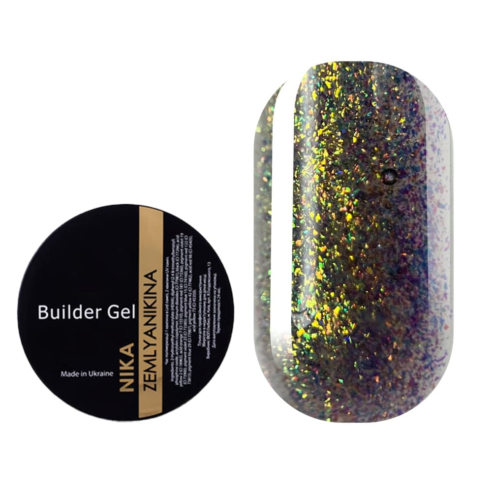 Гель для наращивания Nika Zemlyanikina Builder gel Festival №11, 15 мл