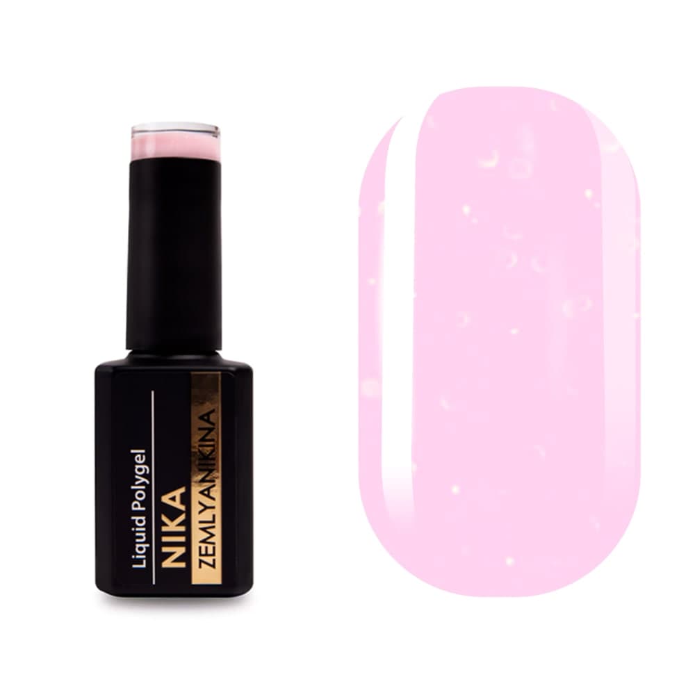 Жидкий акригель Liquid Polygel Nika Zemlyanikina Rose Opal, 15 мл