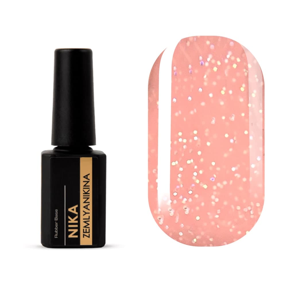 Каучуковая база Nika Zemlyanikina Rubber base Shine Beauty, 15 мл