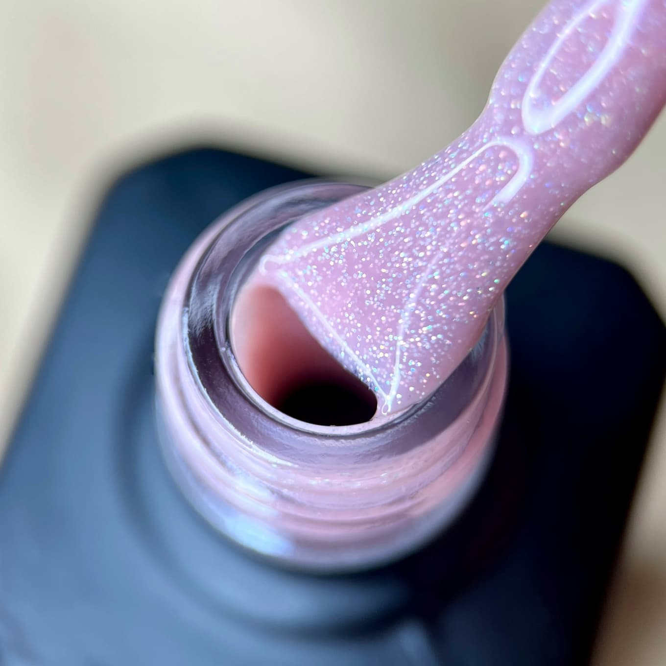 Каучуковая база Nika Zemlyanikina Rubber base Shine Cool, 15 мл — 2