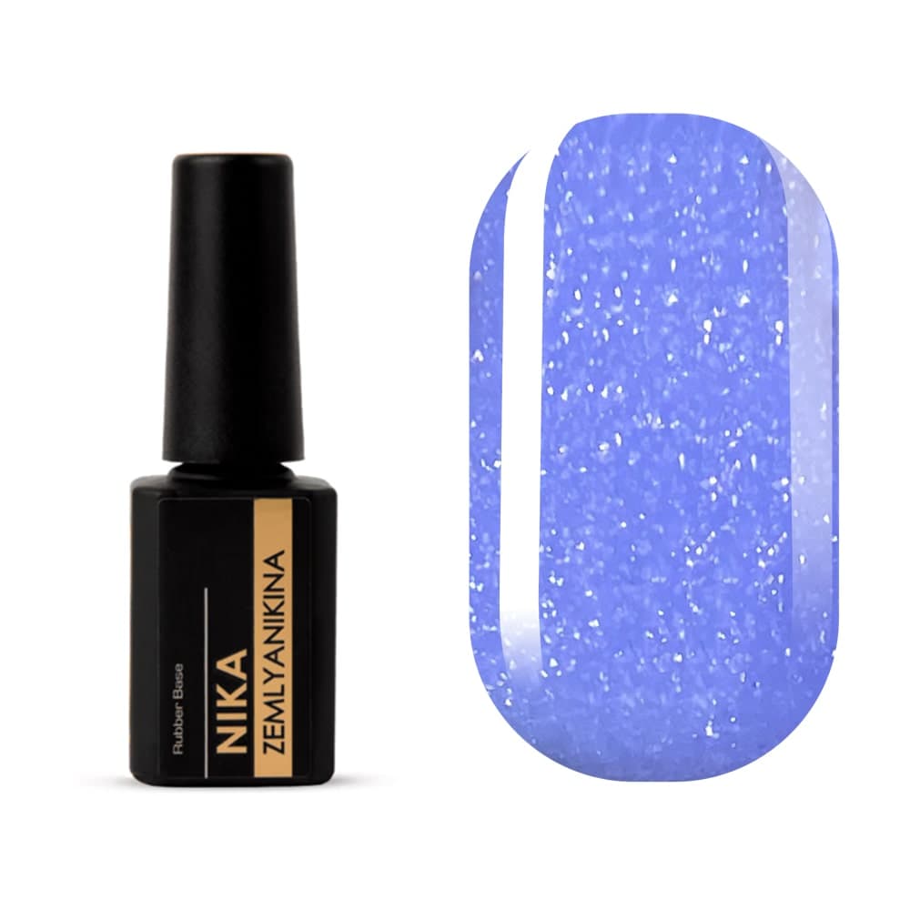 Каучуковая база Nika Zemlyanikina Rubber base Shine Iris, 15 мл