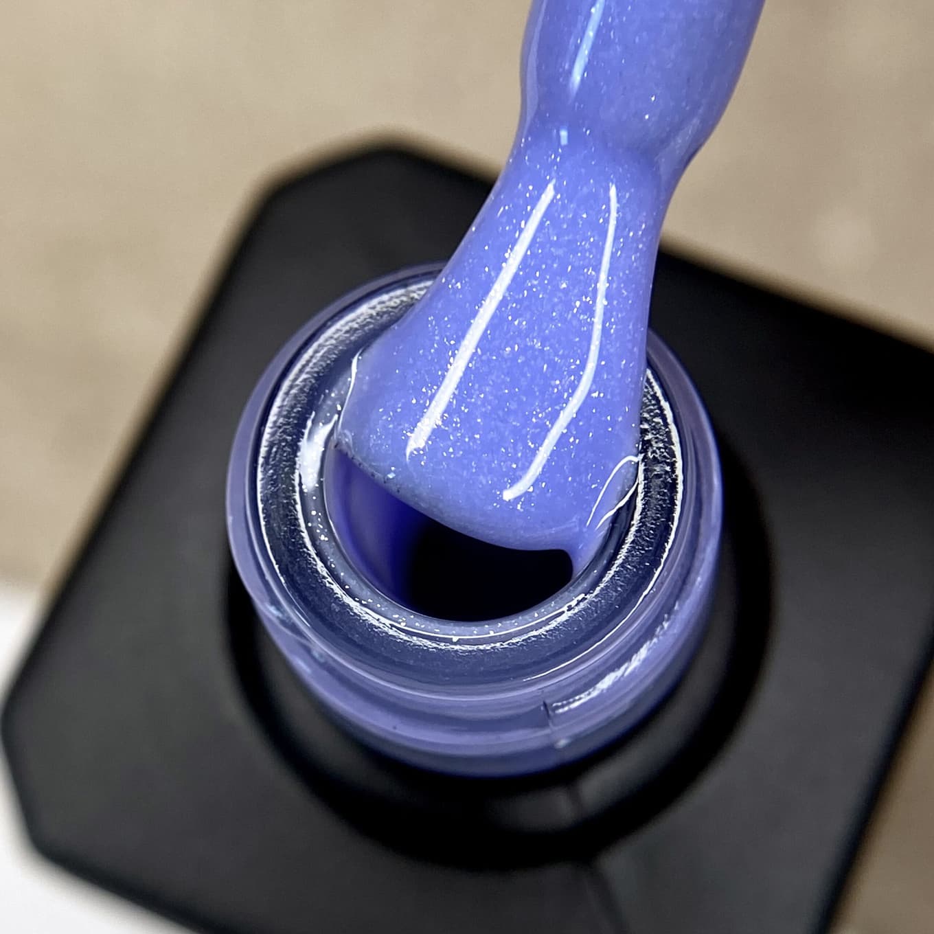 Каучуковая база Nika Zemlyanikina Rubber base Shine Iris, 15 мл — 2