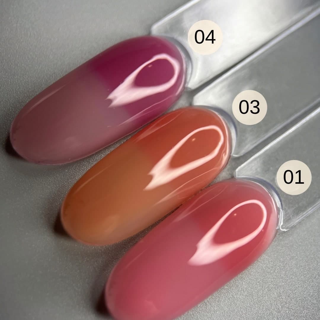 Каучуковая база Nika Zemlyanikina Rubber base Termo №03, 15 мл — 2