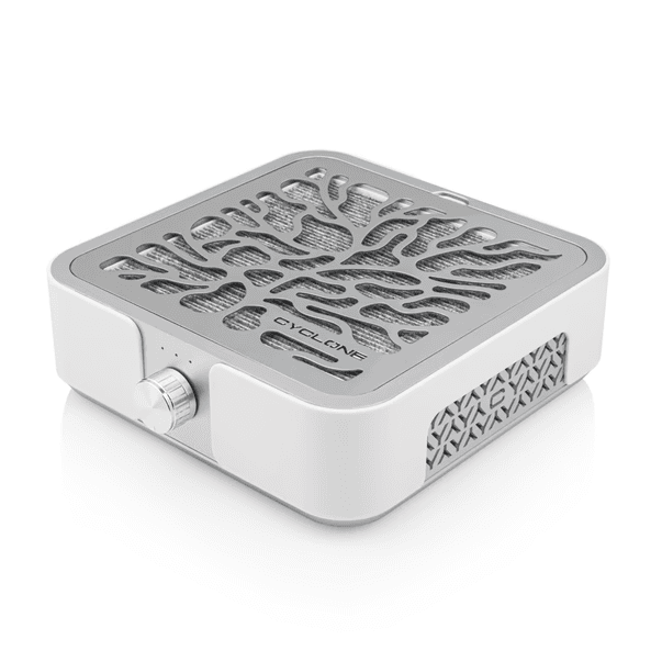 Вытяжка для маникюра и педикюра BUCOS CYCLONE X3 Silver на 72W — 2