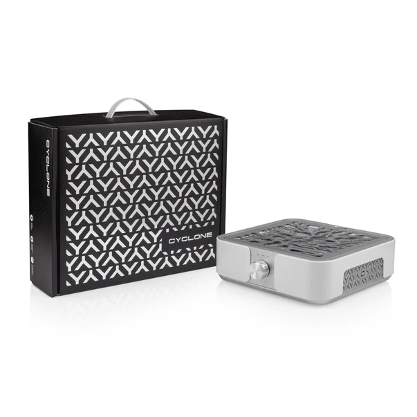 Вытяжка для маникюра и педикюра BUCOS CYCLONE X3 Silver на 72W — 4