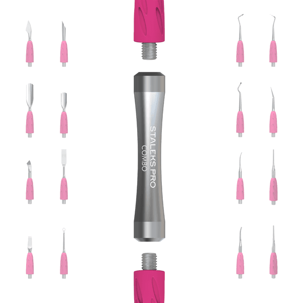 Рабочая часть лопатки Staleks Combo UNIQ 15, лопасть прямая — 3