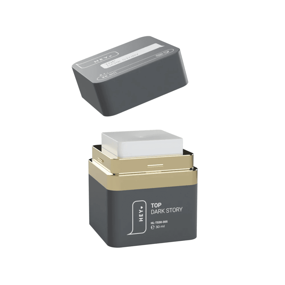 Топ HELLO Dark Story без УФ-фильтров, без липкого слоя, 30 мл