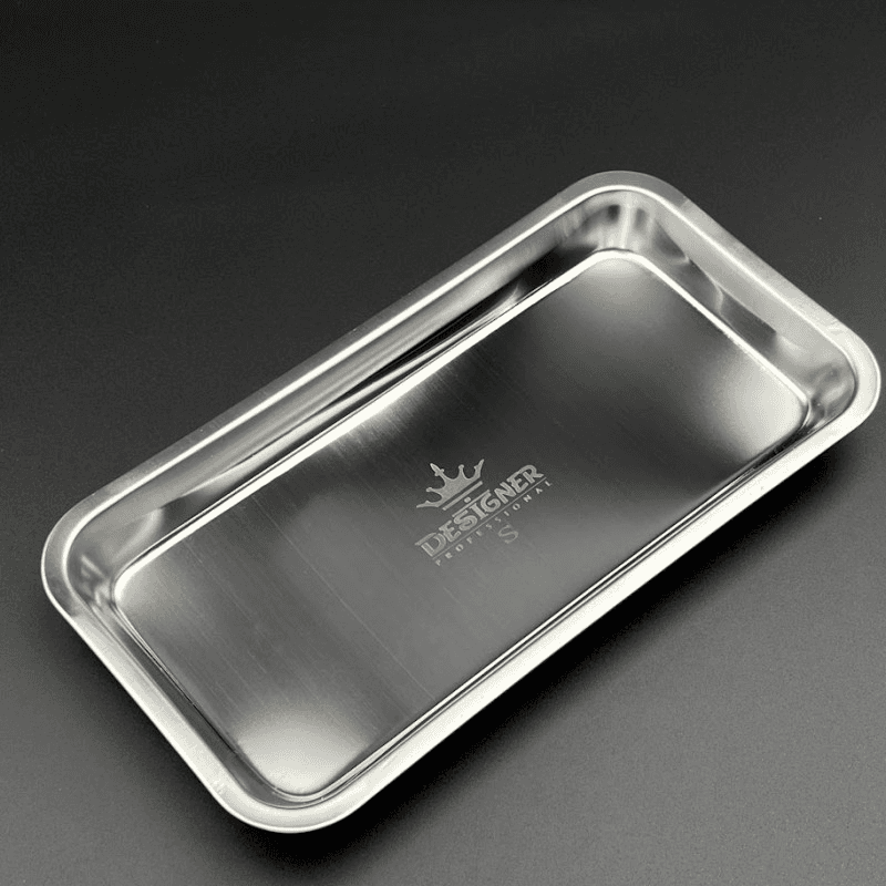 Лоток Designer для инструментов, металлический, прямоугольный, S (22,7х11,7 см)