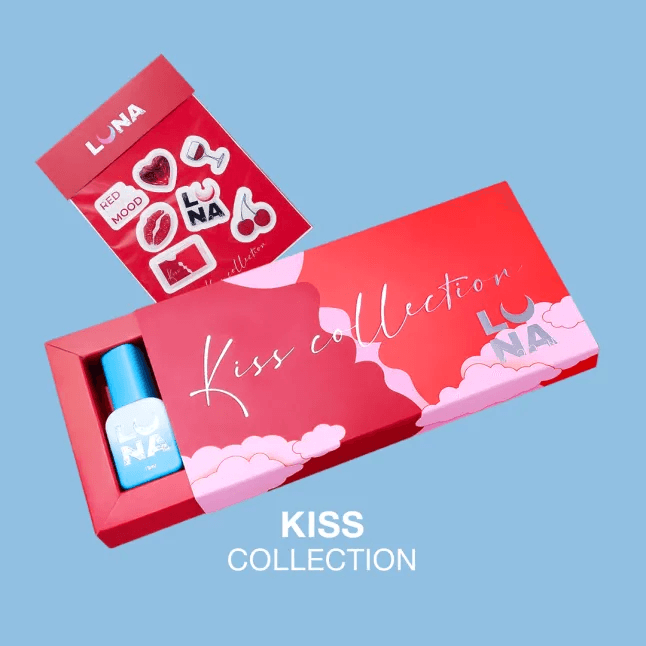 LUNA Box Kiss Collection, коллекция из 5 витражных гель-лаков по 13 мл (№259-263)