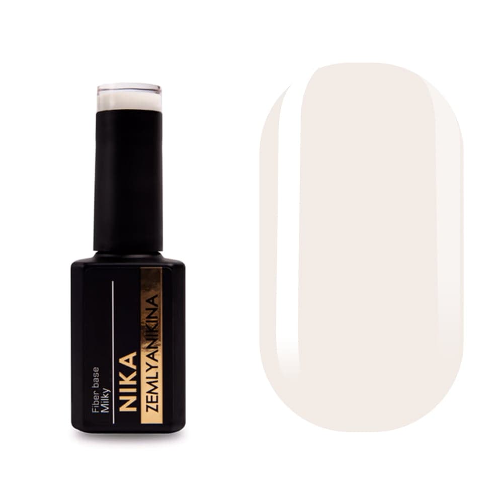 Армирующая база Nika Zemlyanikina Fiber base, Milky, 15 мл