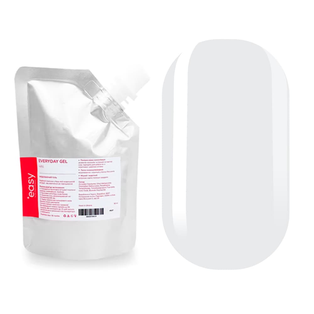 Моделирующий гель Easy Everyday Gel, Milky, 90 мл