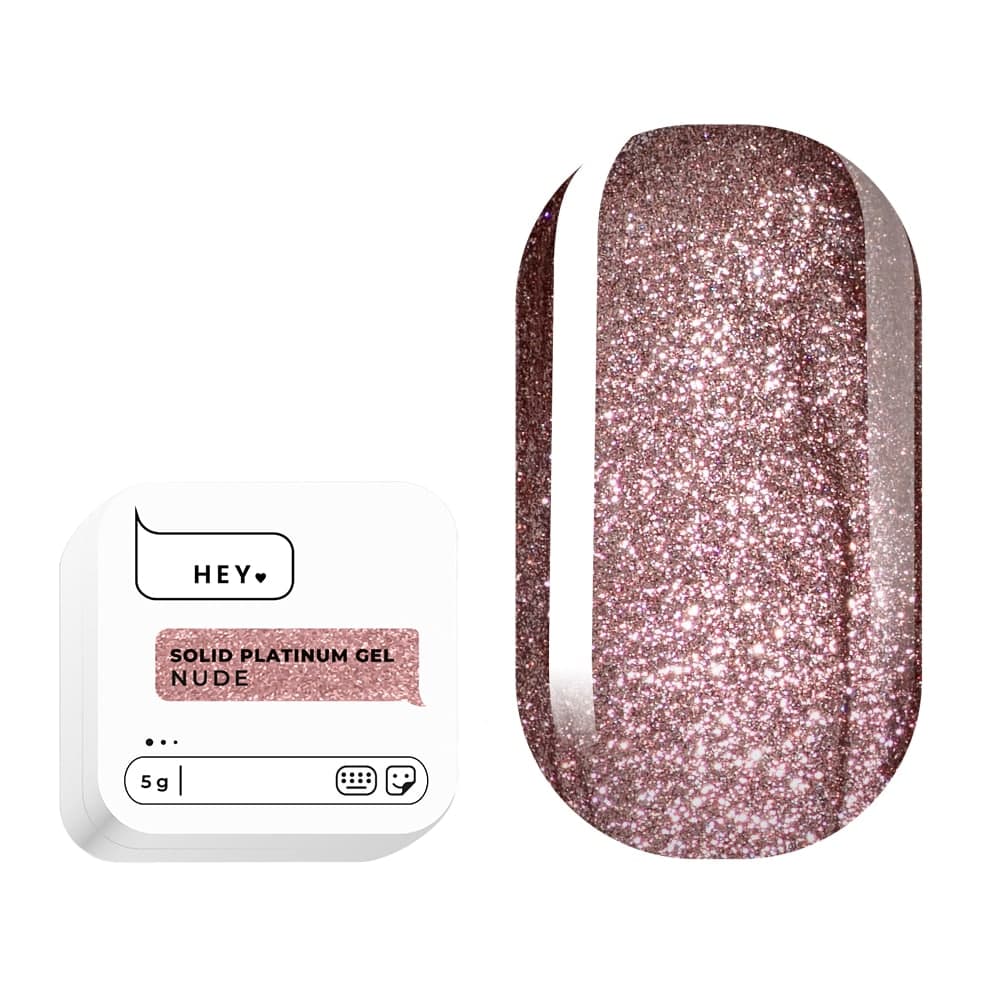 Гель-краска HEYLOVE Solid platinum gel Nude, 5 г