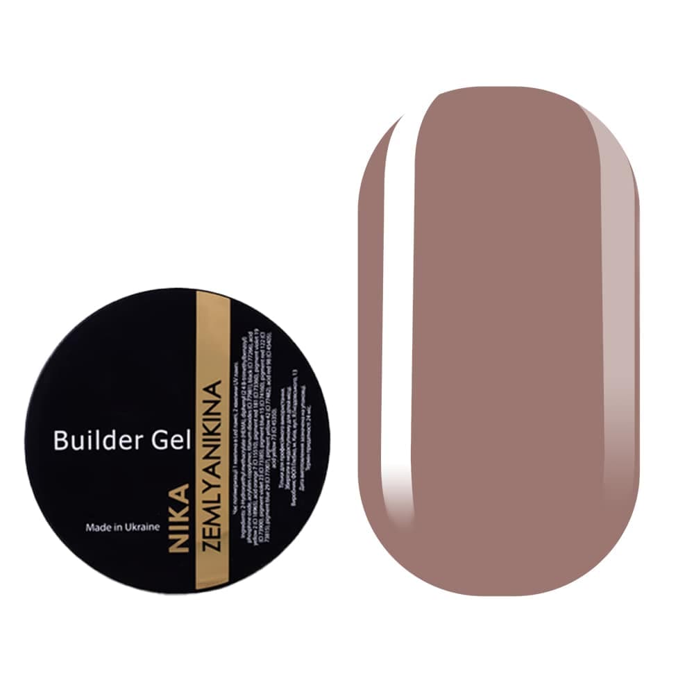 Камуфлирующий гель Nika Zemlyanikina Builder gel Perfect Cover, 30 мл