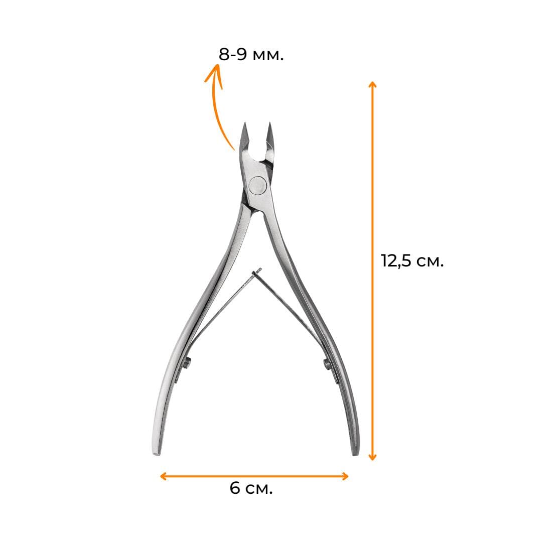 Накожницы для кутикулы OSTRO размер M (8-9 мм) — 2