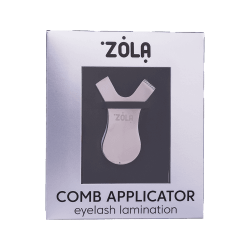 ZOLA Аппликатор-гребень металлический - серебряный Comb Applicator — 2