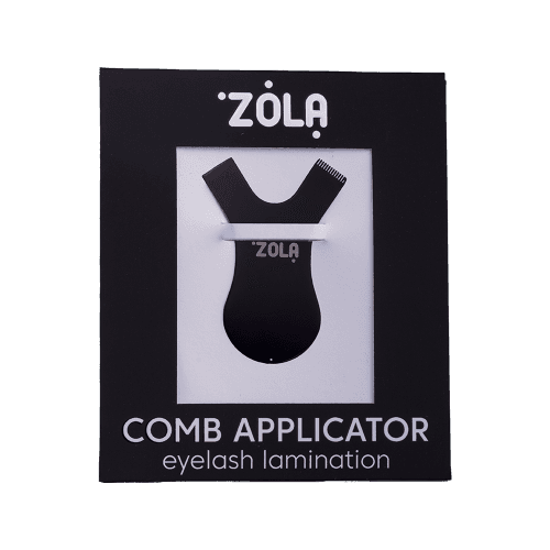 ZOLA Аппликатор-гребень металлический - черный Comb Applicator — 2