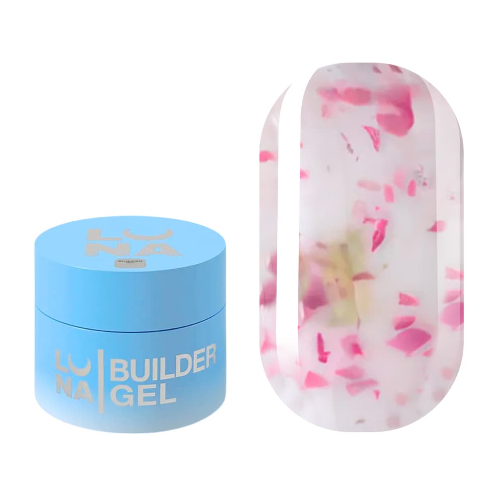 Гель для наращивания LUNA Flower gel  №1, 15 мл