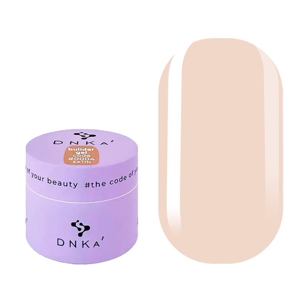 Гель DNKa Builder №4 Satin, 15 ml