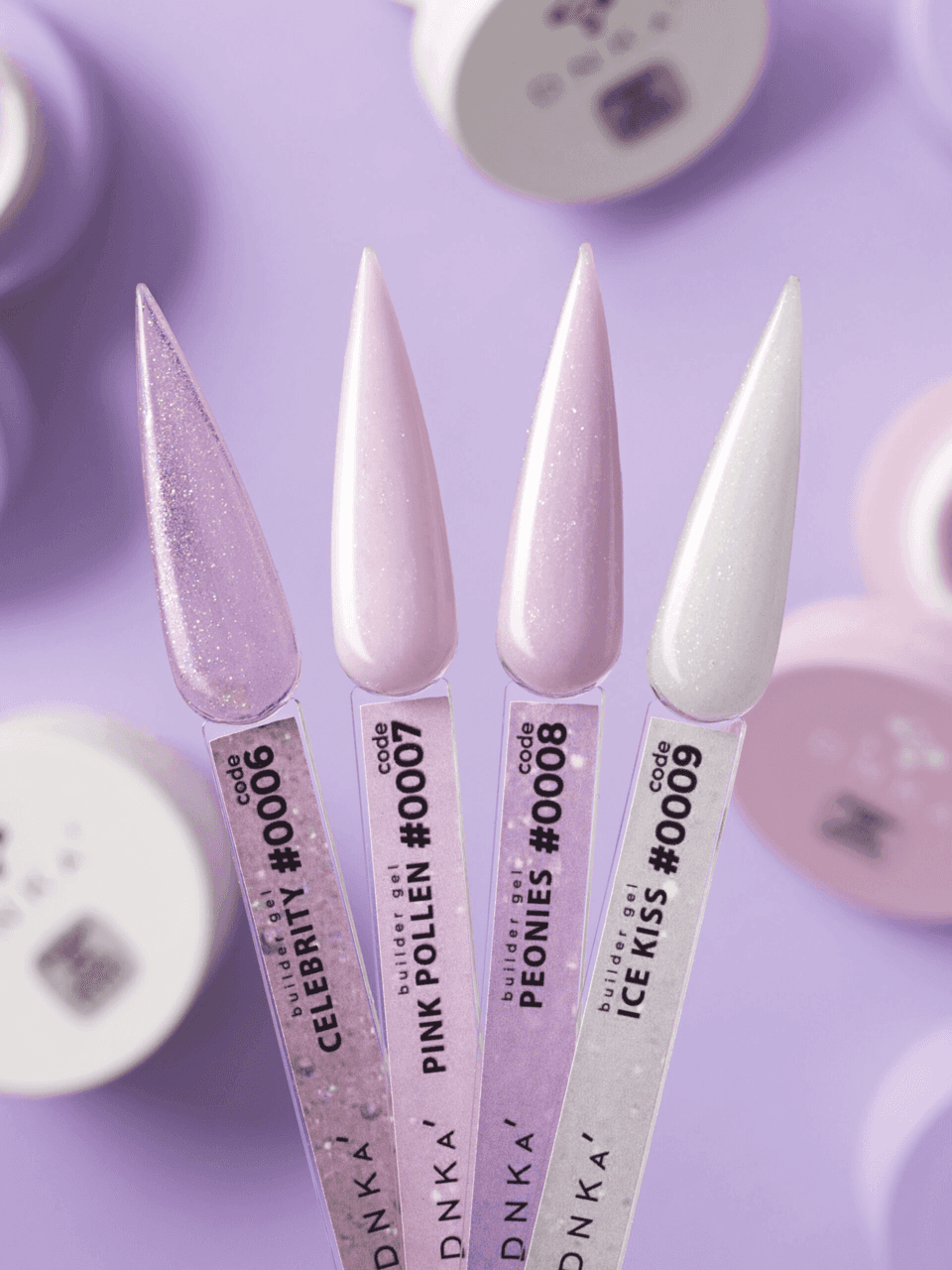 Гель DNKa Builder №7 Pink Pollen, 15 ml — 2