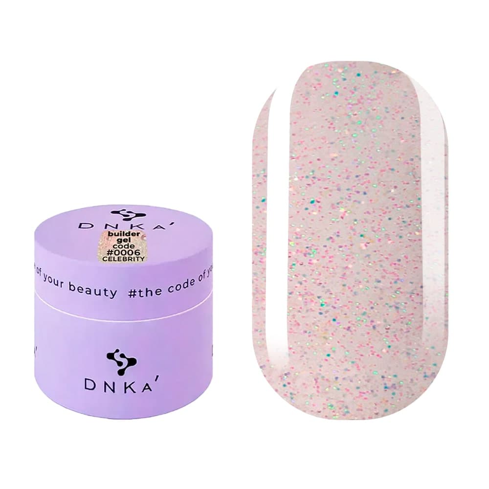 Гель DNKa Builder №6 Celebrity, 15 ml
