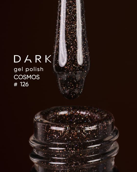 Гель-лак Dark gel polish №126 (Cosmos), 6 мл