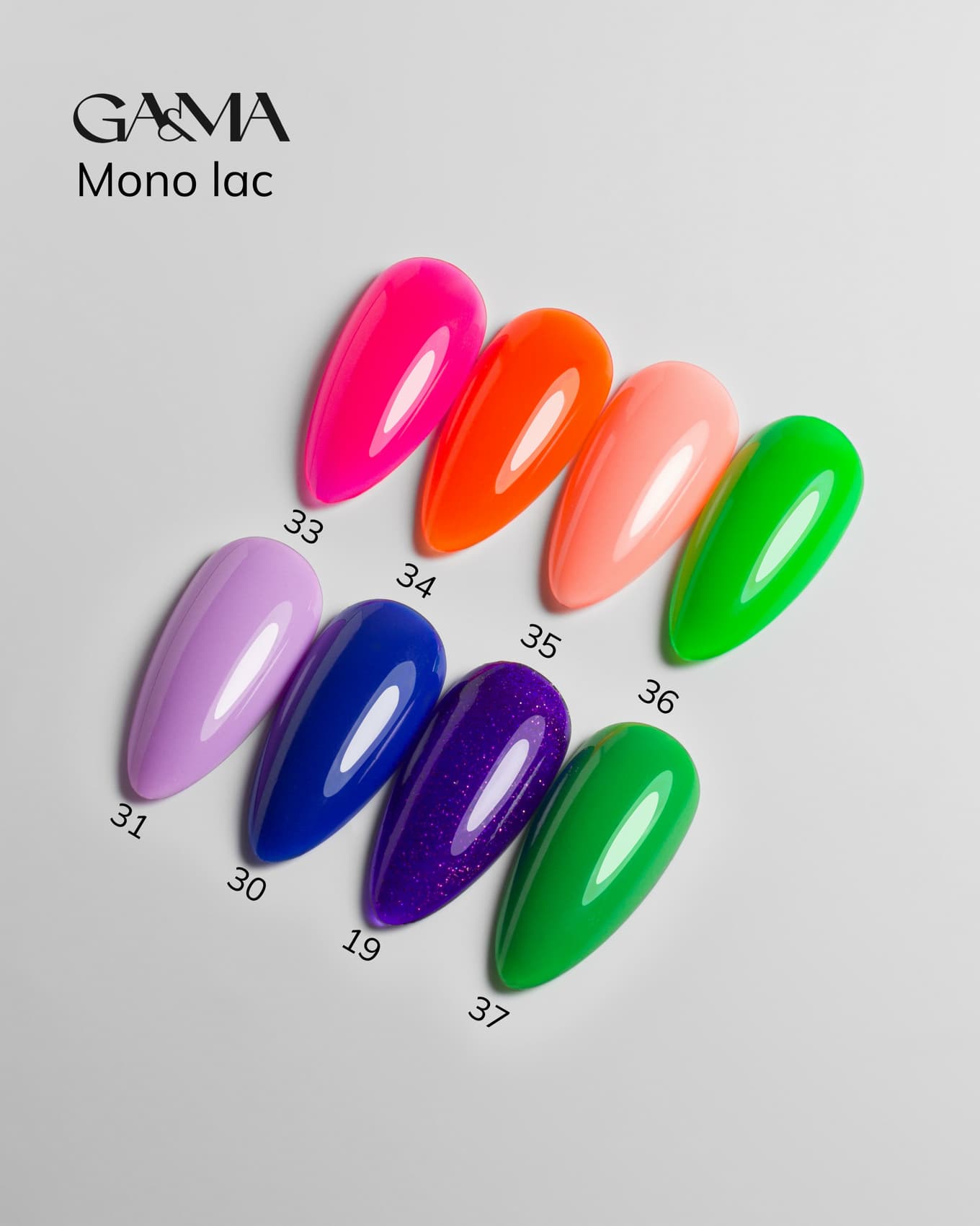 Однофазный гель-лак GA&MA Mono Lac №35, 6 мл — 3