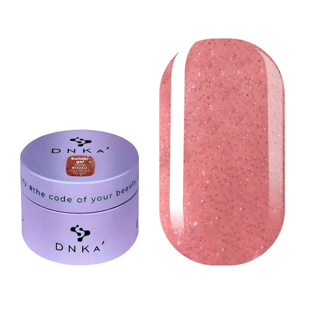 Гель DNKa Builder №30 Hollywood Glow, 15 ml