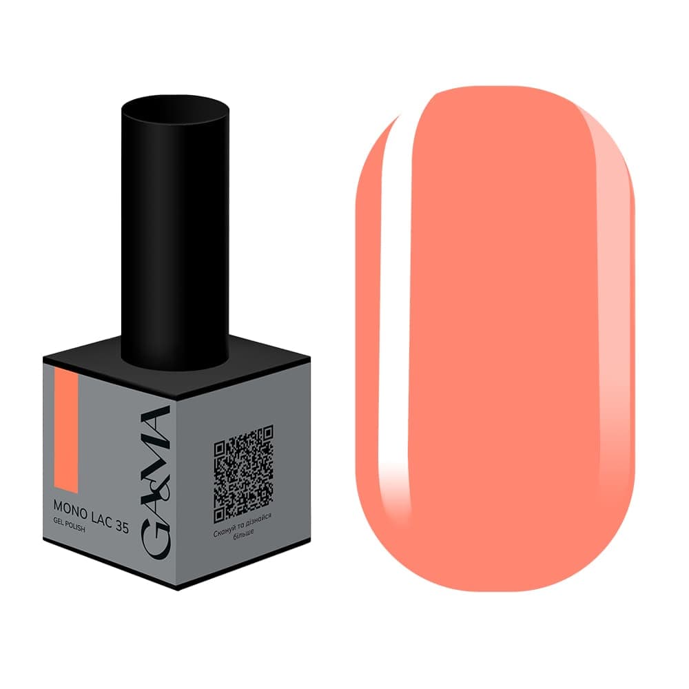 Однофазный гель-лак GA&MA Mono Lac №35, 6 мл