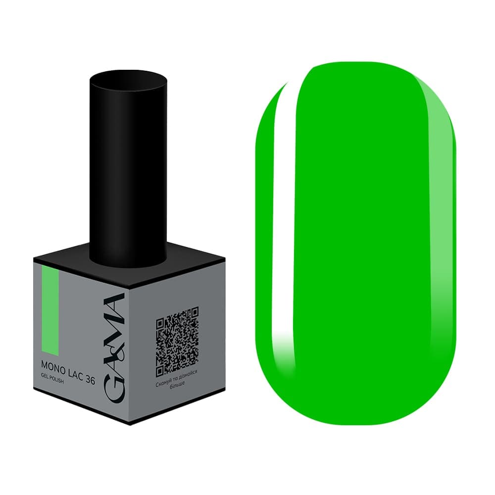 Однофазный гель-лак GA&MA Mono Lac №36, 6 мл