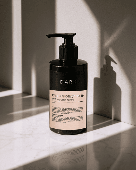 Крем DARK Care & Protect hand and body cream SPF 30, 250 ml — 2