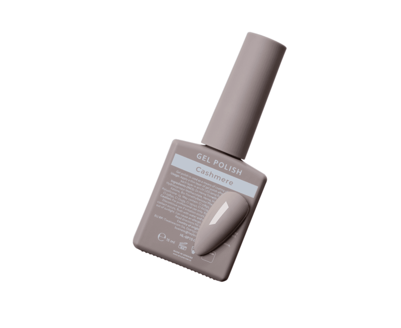 Гель-лак HEYLOVE gel polish, Cashmere, 15 мл — 3