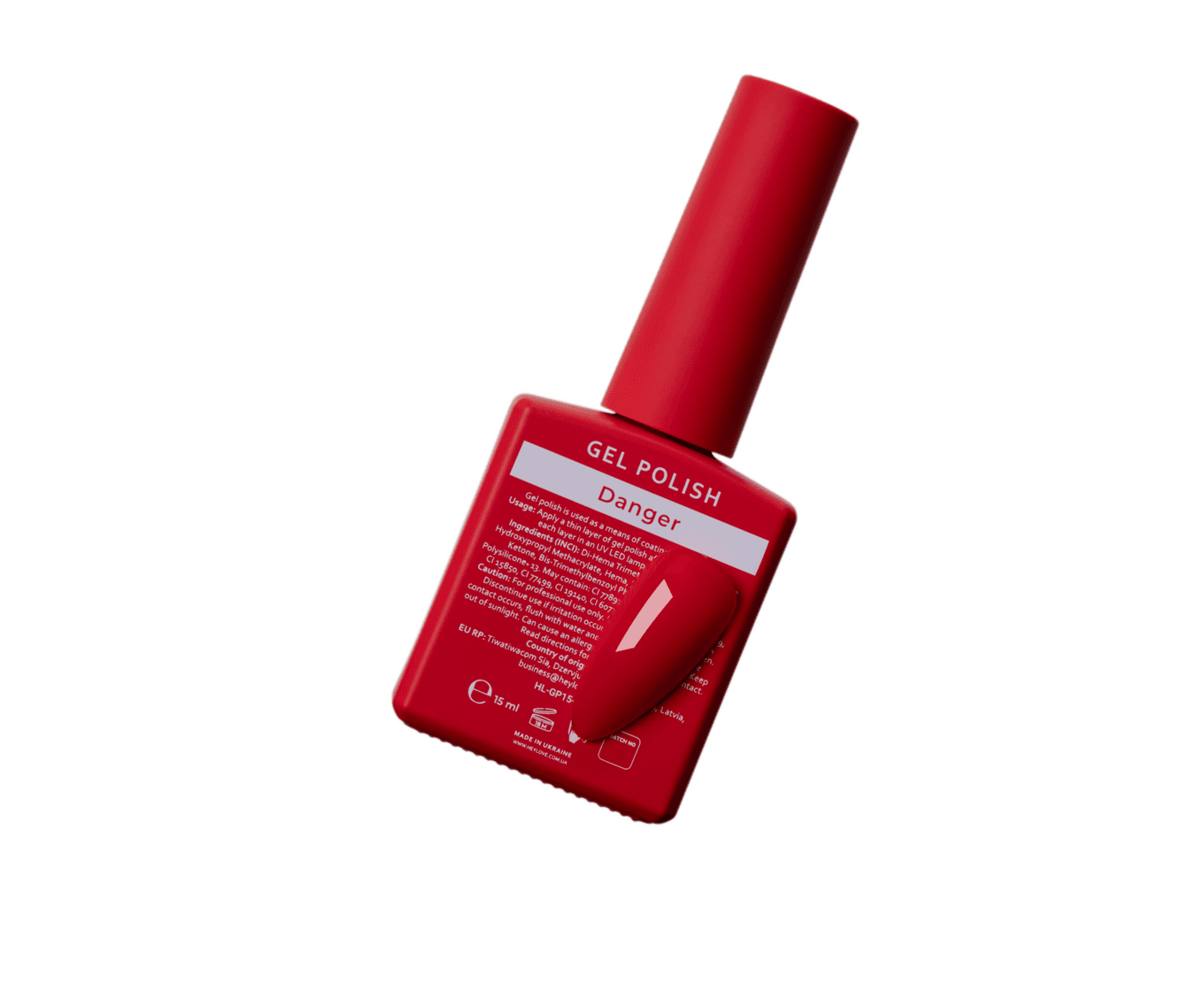 Гель-лак HEYLOVE gel polish, Danger, 15 мл — 3