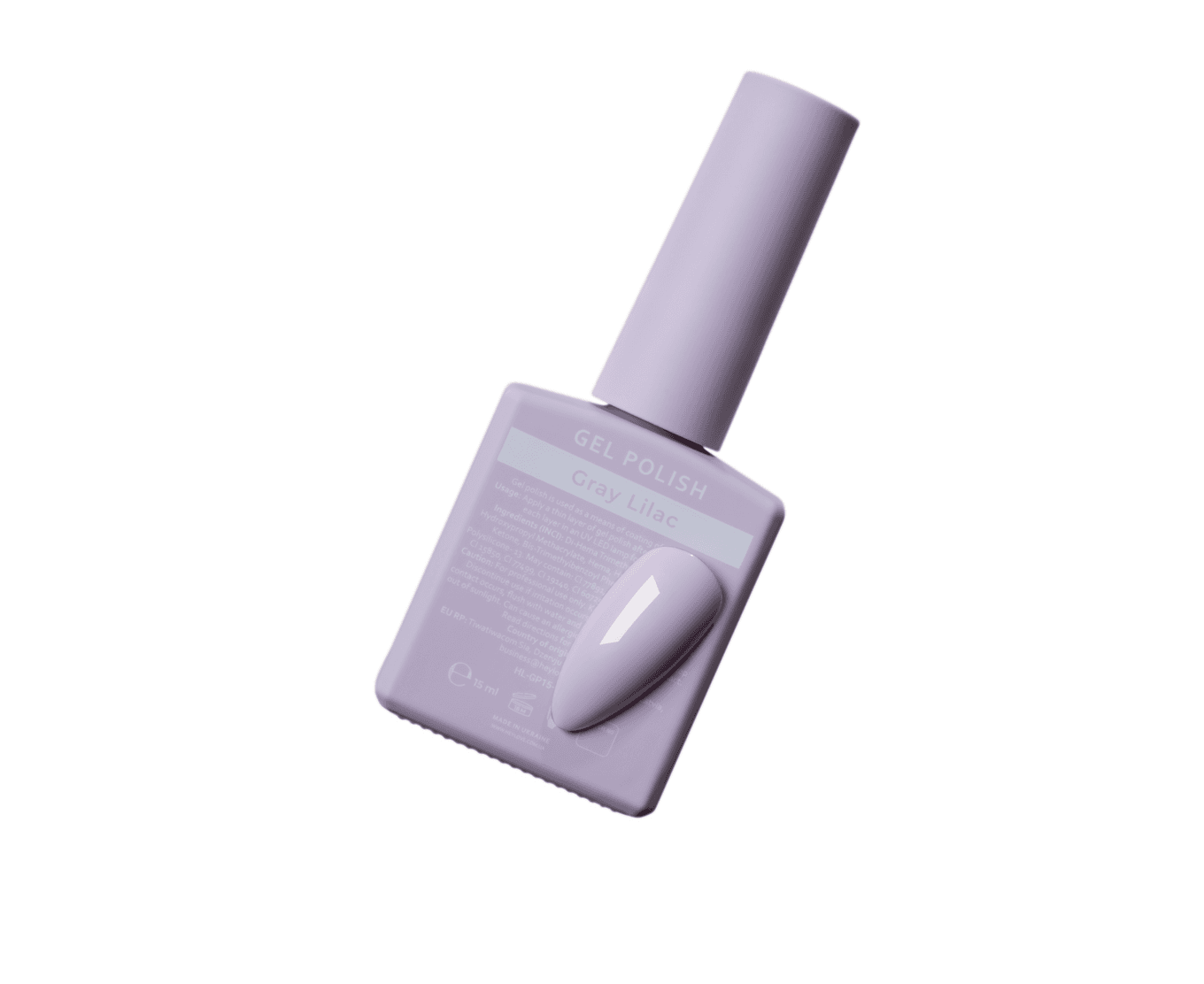 Гель-лак HEYLOVE gel polish, Gray Lilac, 15 мл — 2