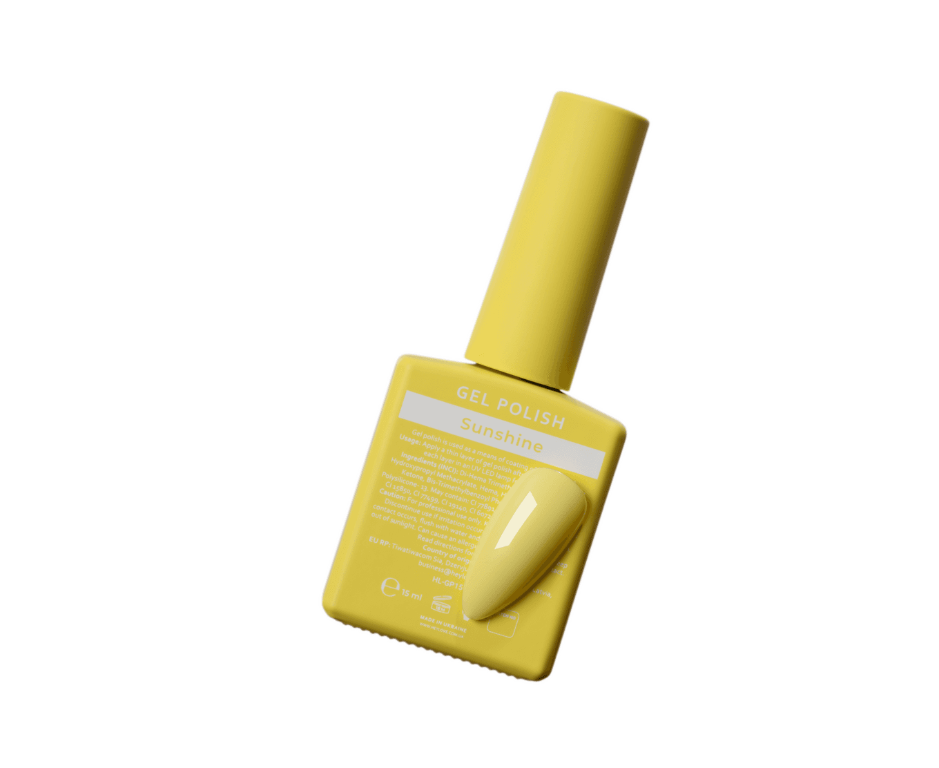 Гель-лак HEYLOVE gel polish, Sunshine, 15 мл — 3