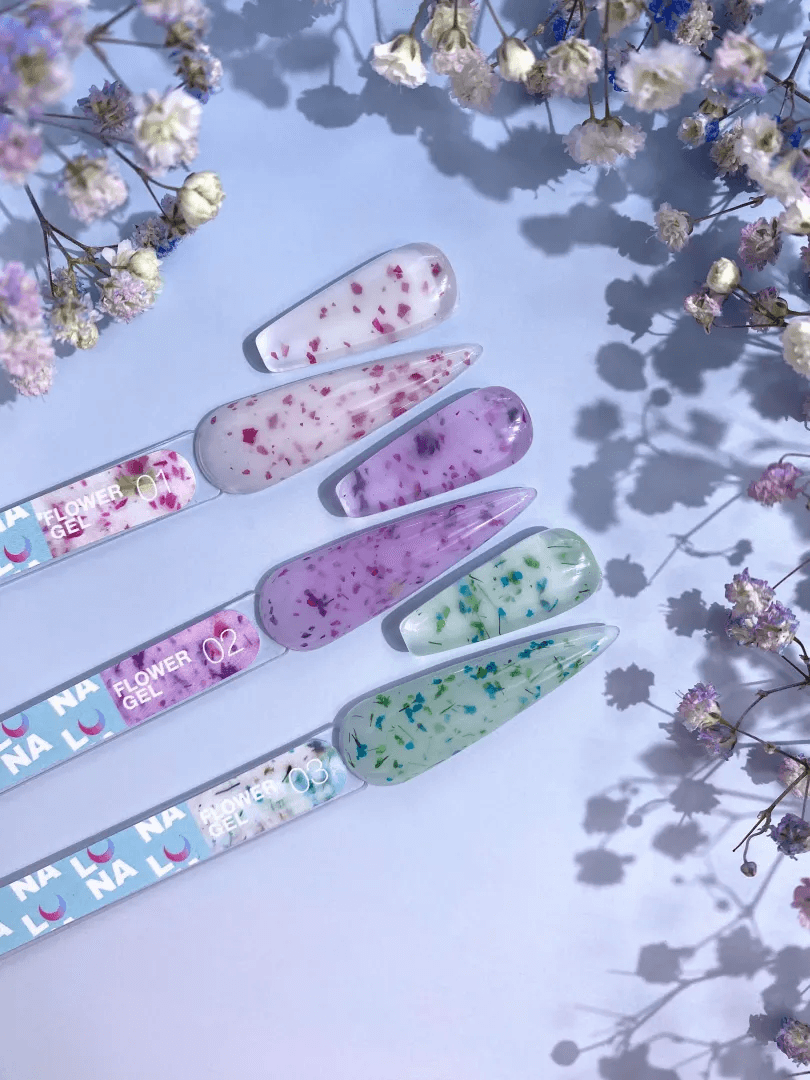 Гель для наращивания LUNA Flower gel  №2, 15 мл — 5