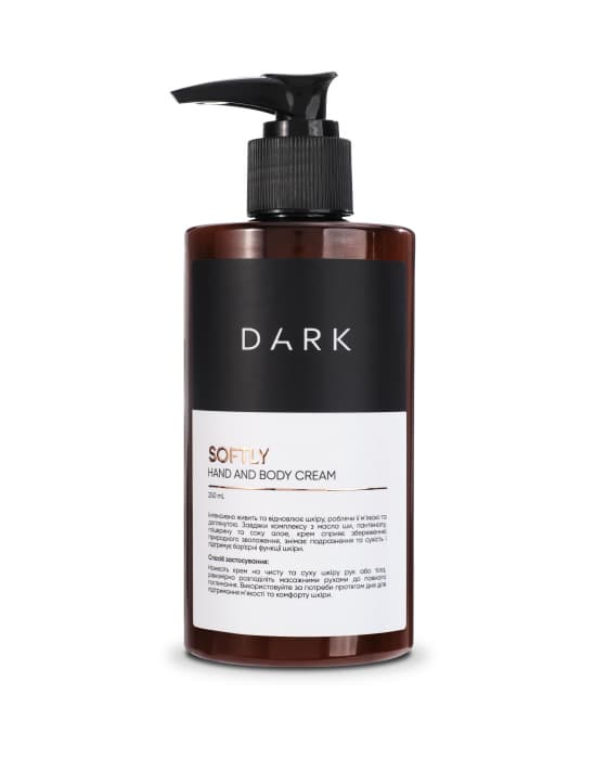 Крем DARK Softly hand and body balm, 250 ml
