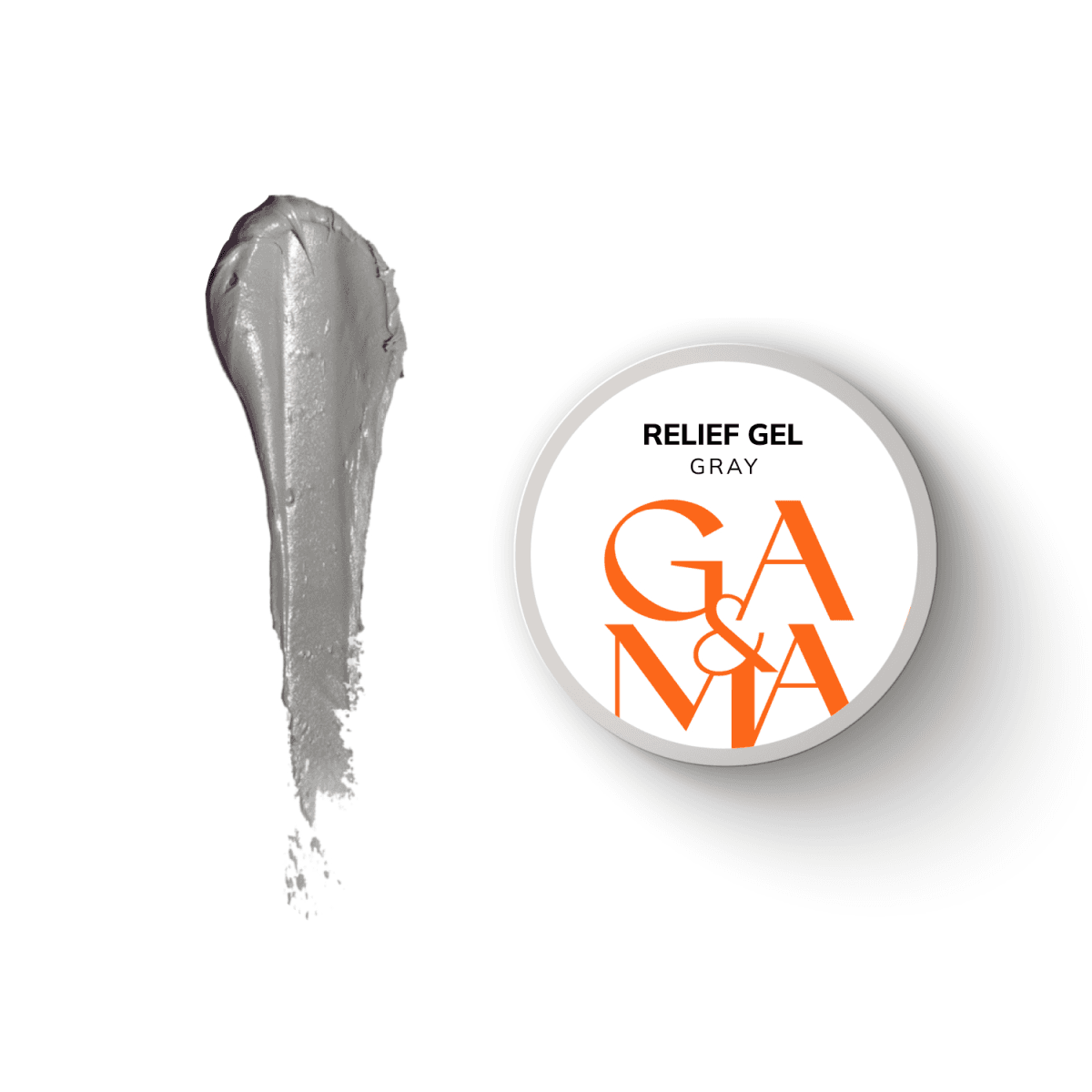 Рельеф гель GA&MA Relief Gel, Gray, 5 г