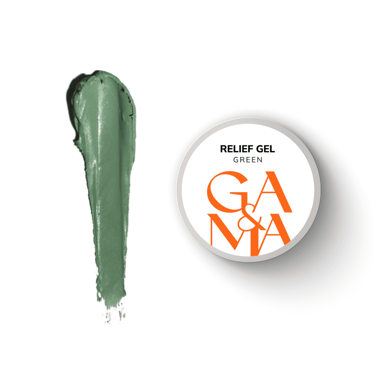 Рельеф гель GA&MA Relief Gel, Green, 5 г