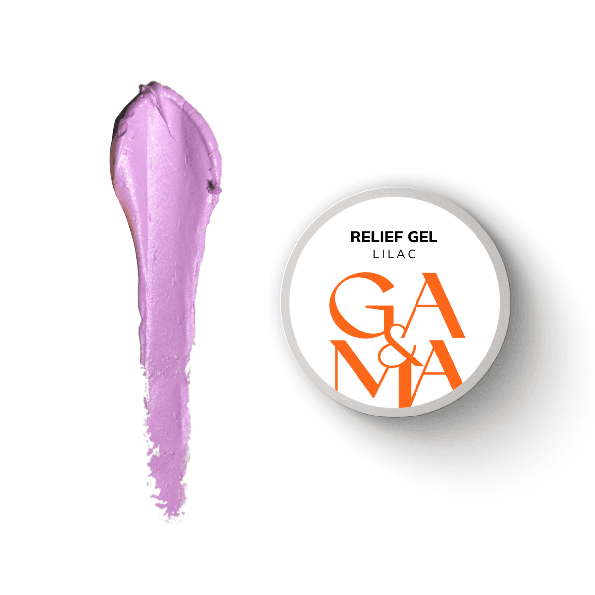 Рельеф гель GA&MA Relief Gel, Lilac, 5 г