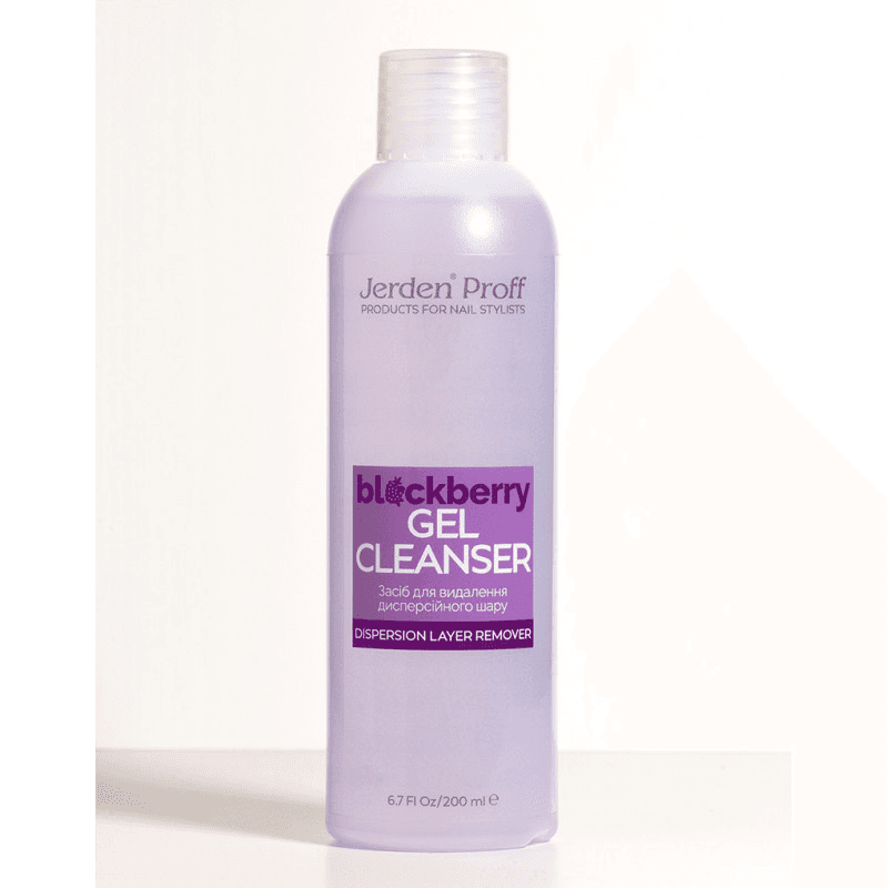 Средство для снятия липкого слоя Jerden Proff Gel Cleanser Ежевика 200 мл