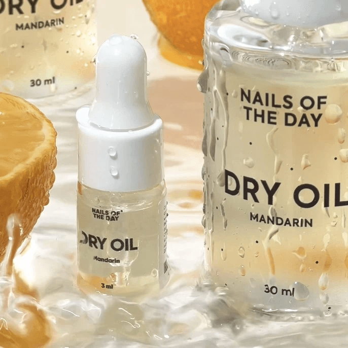 Сухое масло для кутикулы NAILSOFTHEDAY Dry Oil Mandarin, 30 мл — 2