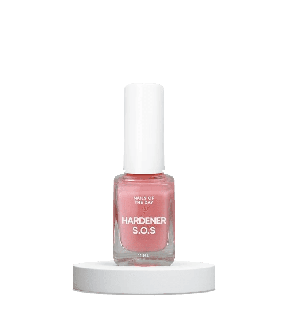 NAILSOFTHEDAY Nail Polish HARDENER S.O.S. - укрепитель для ногтей с кальцием, 11 мл