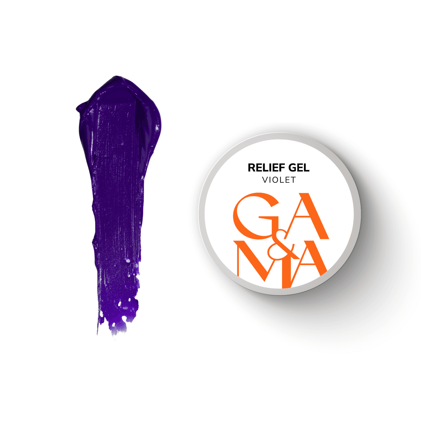 Рельеф гель GA&MA Relief Gel, Violet, 5 г