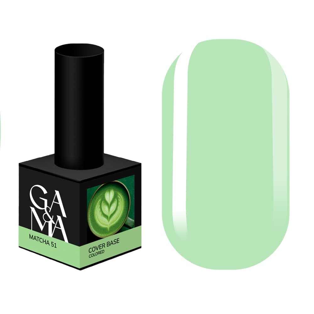 База цветная Ga&Ma Colored base №51 Matcha, 15 мл