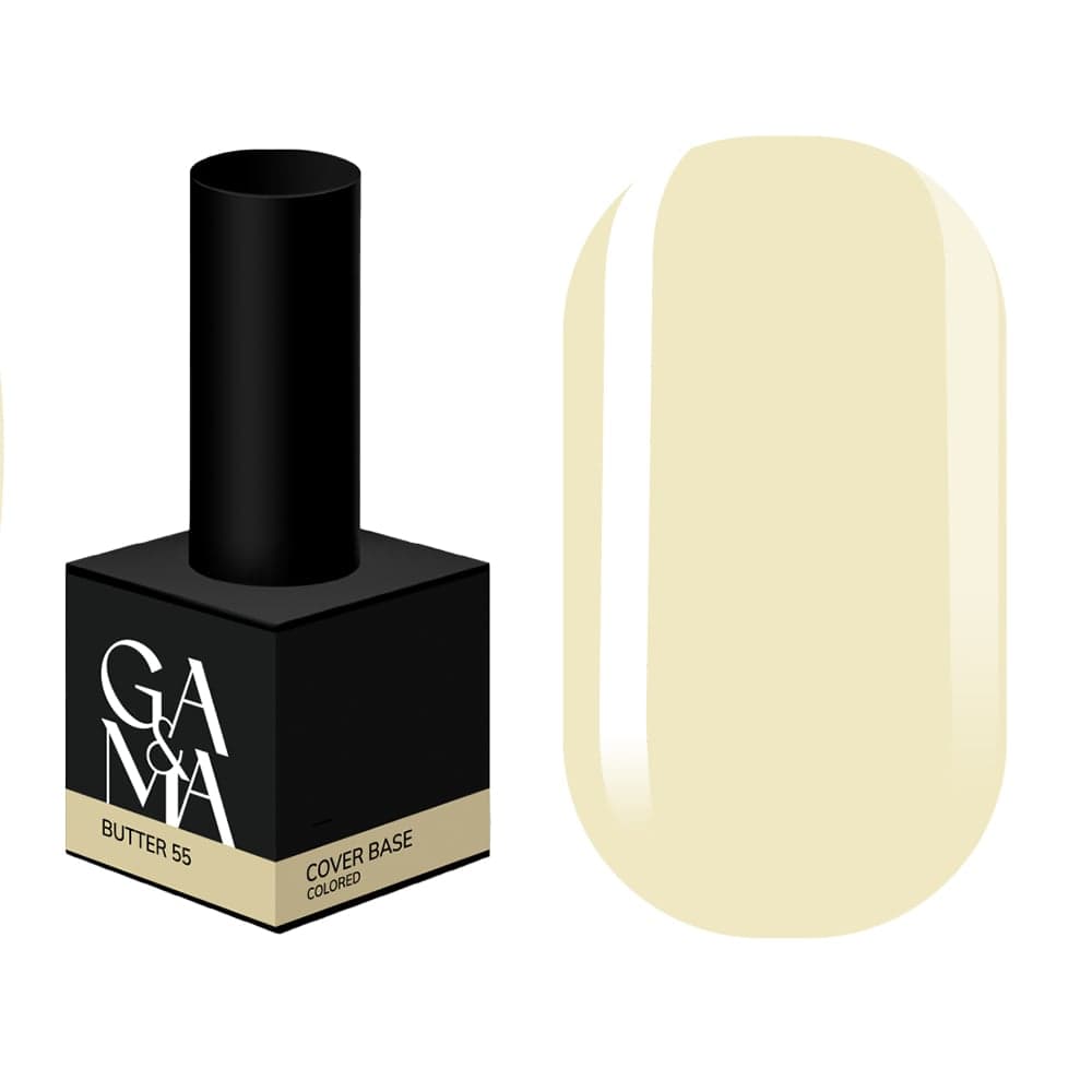 База цветная Ga&Ma Colored base №55 Light Butter, 15 мл