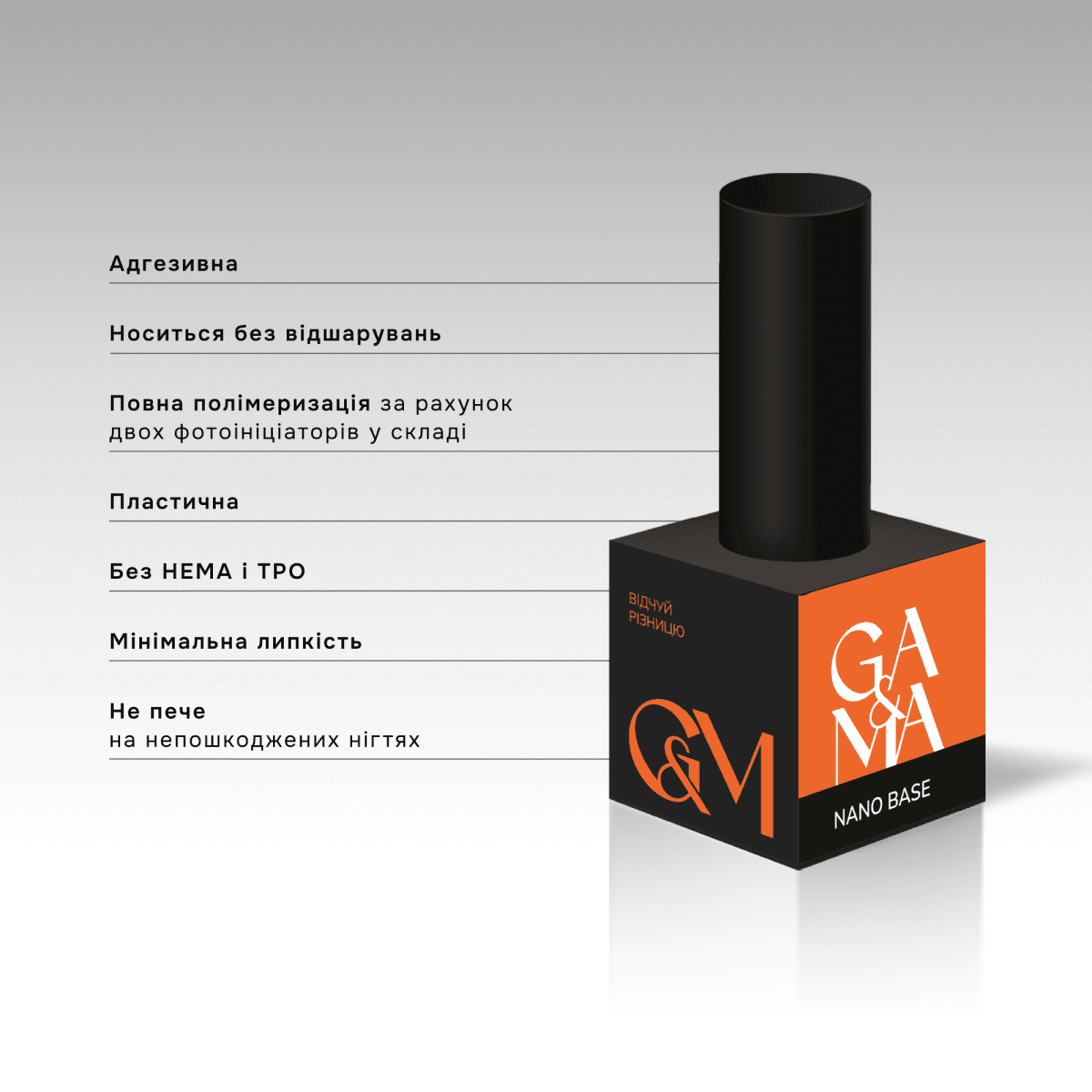 База Ga&Ma Nano base, 15 мл — 2