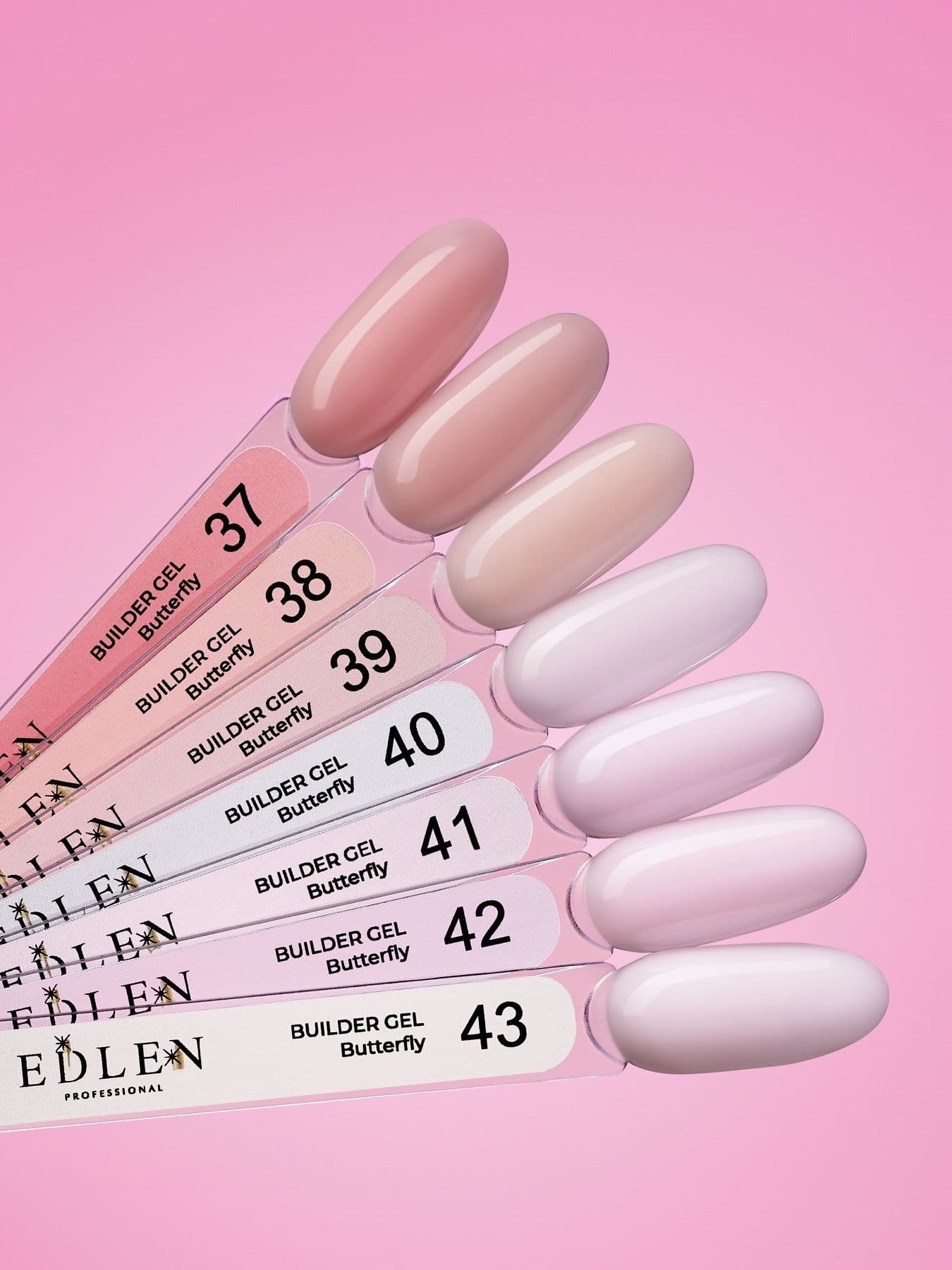 Edlen Builder Gel Butterfly №37, 30 мл — 3