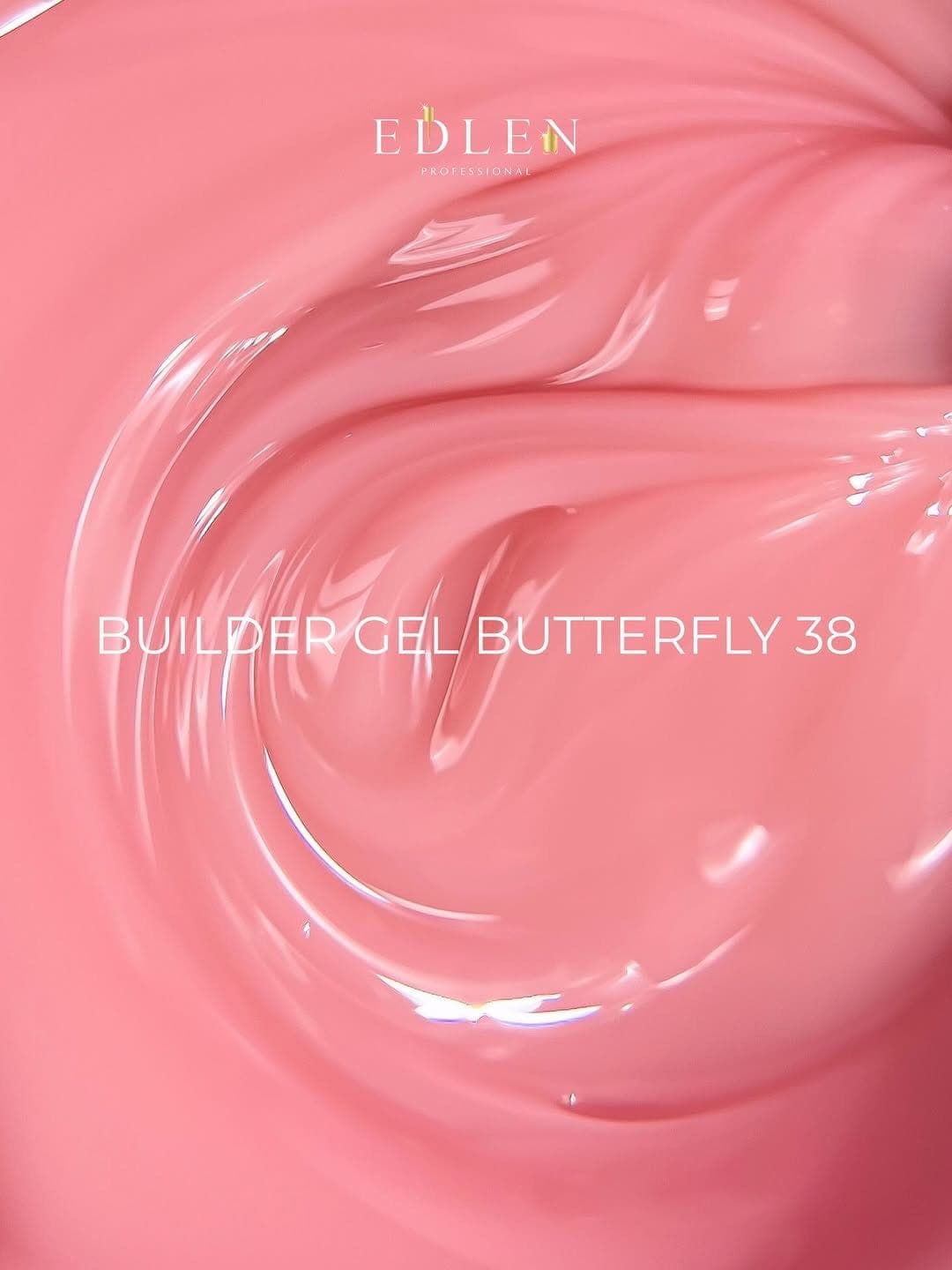 Сменный картридж Refill Edlen Builder Gel Butterfly №38, 30 мл — 2